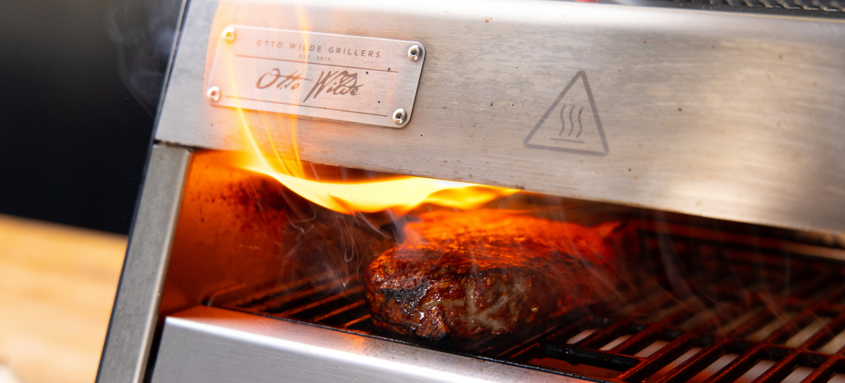 Oberhitzegrill im Einsatz