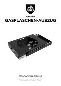 Montageanleitung: Gasflaschenauszug im Gasgrill G32