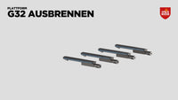 Gasgrill G32: Ausbrennen