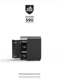 Montageanleitung: Stauraummodul S90° (Eckmodul)