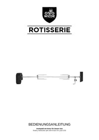 Rotisserie für Gasgrill G32