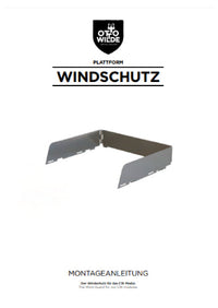 Kochfeld C16: Windschutz